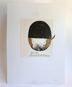 "Flourishing" A4 print