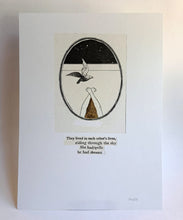 Load image into Gallery viewer, &quot;She Had Spells, He Had dreams&quot; A4 print
