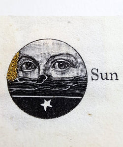 "Sun, luminous" A4 print