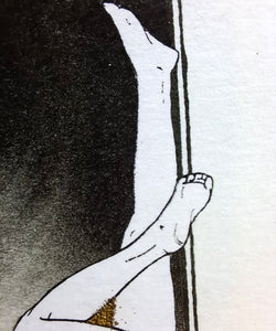 "Thinking about Dreaming" A4 print