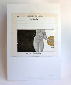 "The History of Women Revised" A4 print